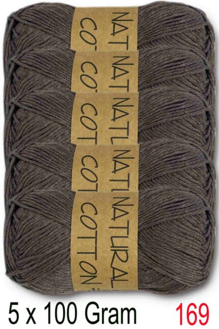 Diva Natural Cotton 169 Vizon (5 li Paket)