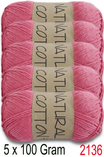 Diva Natural Cotton 2136 Nar Çiçeği (5 li Paket)