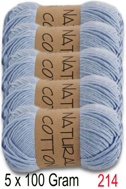 Diva Natural Cotton 214 Bebe Mavi (5 li Paket)