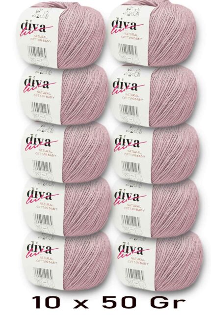 Diva Natural Cotton Baby 1004 (10 lu Paket)