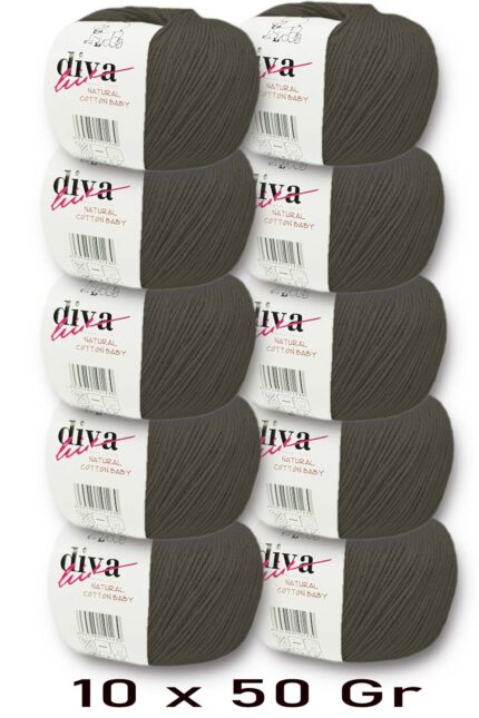 Diva Natural Cotton Baby 169 Vizon (10 lu Paket)