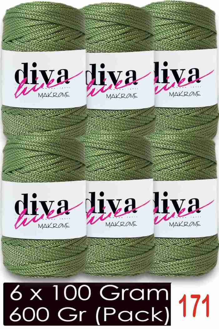 Diva Makrome İpi 171 ( 6 lı Paket ) - Görsel 1