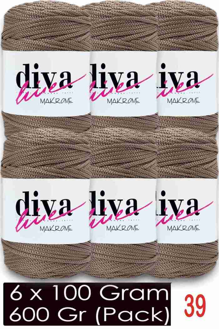 Diva Makrome İpi 39 ( 6 lı Paket ) - Görsel 1