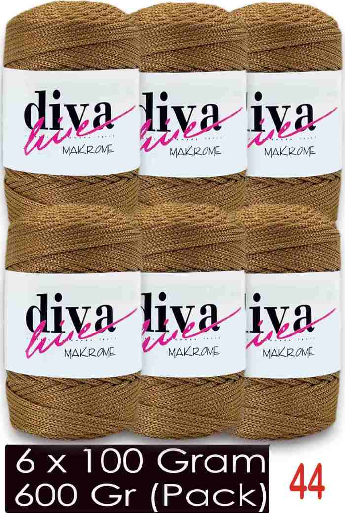 Diva Makrome İpi 44 ( 6 lı Paket ) - Görsel 1