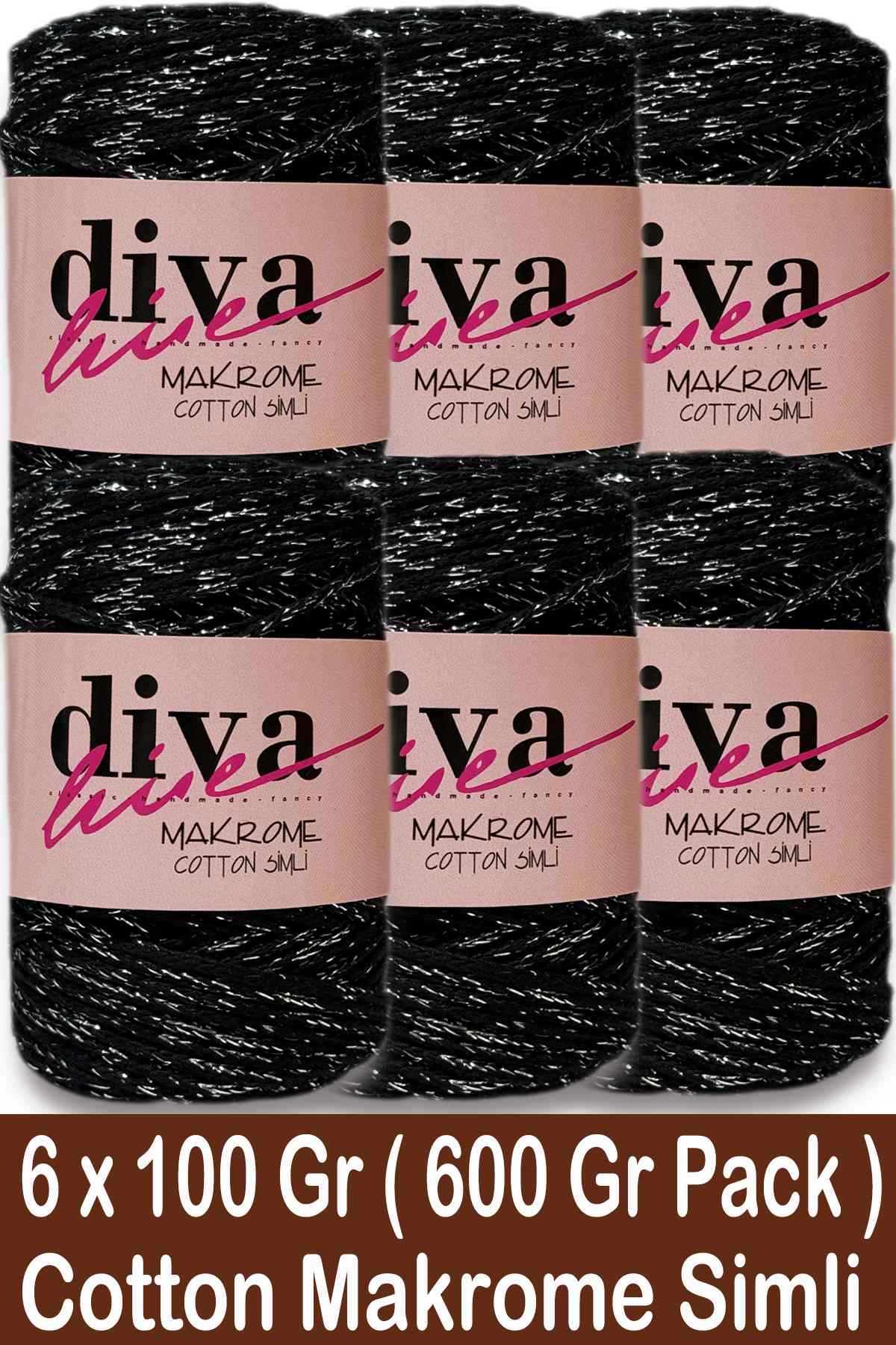 Diva Makrome Cotton Simli 2111G ( 6 lı Paket ) - Görsel 1