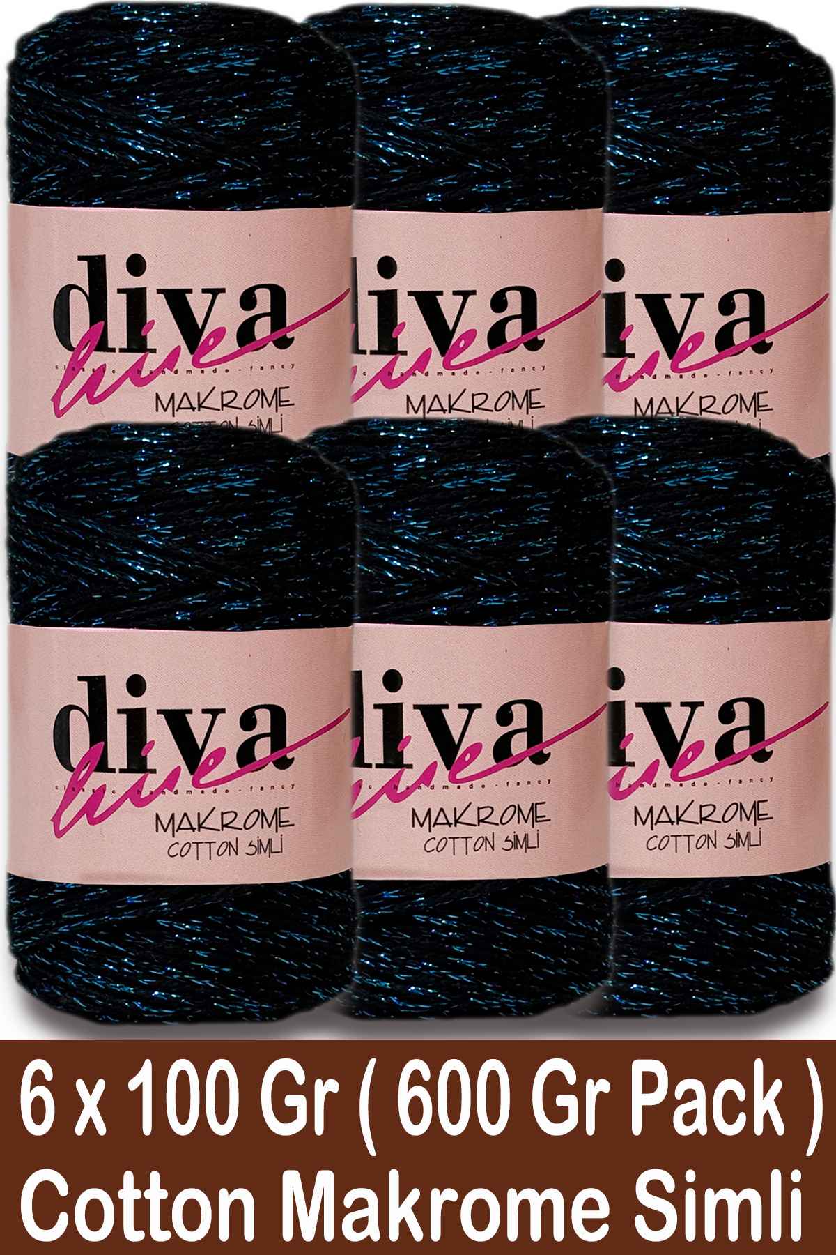Diva Makrome Cotton Simli 2112L ( 6 lı Paket ) - Görsel 1
