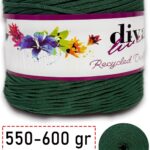550-600 Gram Lüks Penye Kumaş İplik - T Shirt Yarn - Fabric 190 Ördek Başı  (6 lı Paket)