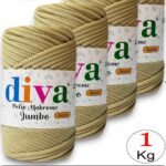 PP Makrome Jumbo 250 gr (4 mm) 35 Nohut ( 4 lü Paket )