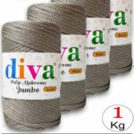 PP Makrome Jumbo 250 gr (4 mm) 37 ( 4 lü Paket )