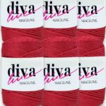 Diva Makrome İpi 100 ( 6 lı Paket )