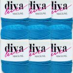 Diva Makrome İpi 232 Turkuaz ( 6 lı Paket )