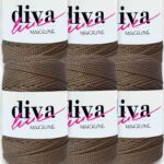 Diva Makrome İpi 40 ( 6 lı Paket )