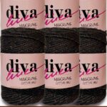 Diva Makrome Cotton Simli 169 BKR ( 6 lı Paket )