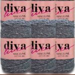 Diva Makrome Cotton Simli 194 GMŞ ( 6 lı Paket )