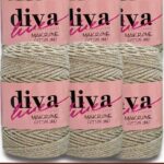 Diva Makrome Cotton Simli 2305 ALT ( 6 lı Paket )