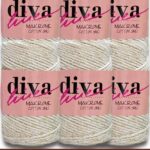 Diva Makrome Cotton Simli 288 ALT ( 6 lı Paket )
