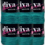 Diva Makrome İpi Kalın (No:4) 173 Benetton ( 6 lı Paket )