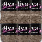 Diva Makrome İpi Kalın (No:4) 39 ( 6 lı Paket )