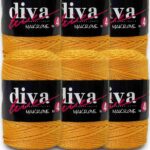 Diva Makrome İpi Kalın (No:4) 58 ( 6 lı Paket )