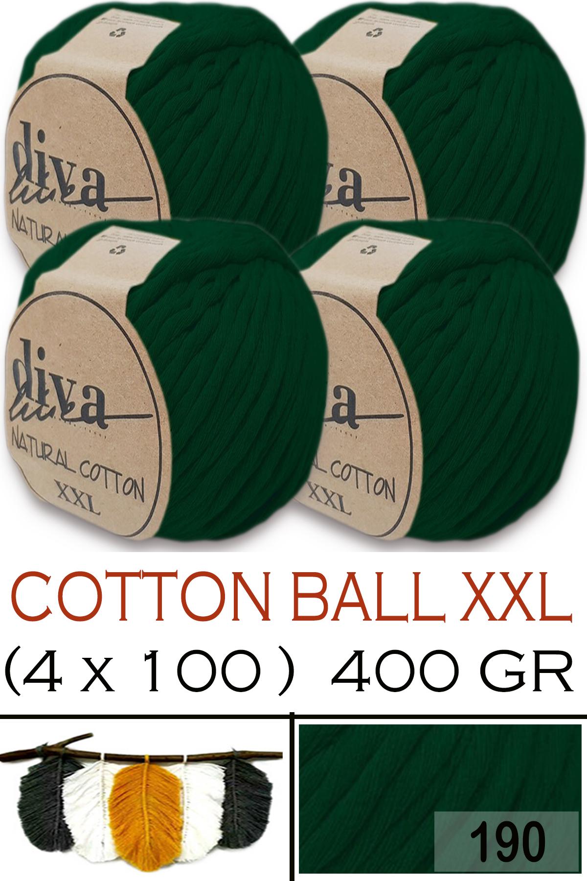 Diva Natural Cotton XXL 190 Ördek Başı (4 lü Paket) - Görsel 1