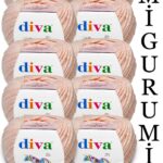 Divagurumi 1981 Pudra ( 10 lu Paket )