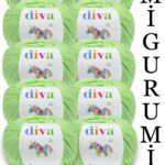 Divagurumi 2120 Fıstık ( 10 lu Paket )