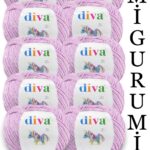 Divagurumi 2135 Açık Lila ( 10 lu Paket )