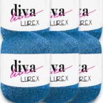 Diva Lurex 03 Turkuaz ( 6 lı Paket )