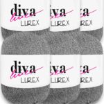 Diva Lurex 09 Gümüş ( 6 lı Paket )