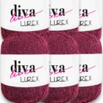 Diva Lurex 11 Fuşya ( 6 lı Paket )