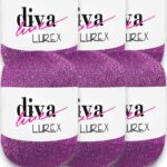 Diva Lurex 21 Pembe ( 6 lı Paket )