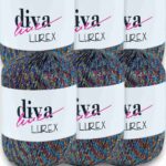 Diva Lurex 26 Multi ( 6 lı Paket )