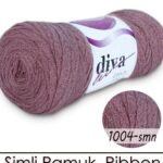 Diva Ribbon Simli 1004SMN Açık Somon ( 4 lü Paket )
