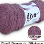 Diva Ribbon Simli 1005SMN Somon ( 4 lü Paket )