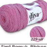 Diva Ribbon Simli 229SDF Pembe ( 4 lü Paket )
