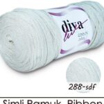Diva Ribbon Simli 288SDF Ekru ( 4 lü Paket )
