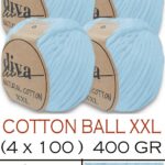 Diva Natural Cotton XXL 1000 Soft Mavi (4 lü Paket)