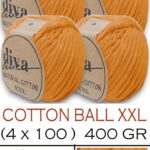 Diva Natural Cotton XXL 1007 Narenciye (4 lü Paket)
