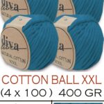 Diva Natural Cotton XXL 10328 Petrol (4 lü Paket)