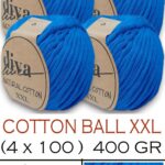 Diva Natural Cotton XXL 1256 Mavi (4 lü Paket)