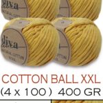 Diva Natural Cotton XXL 1974 Hardal (4 lü Paket)