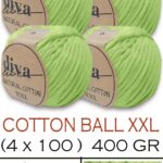 Diva Natural Cotton XXL 2120 Fıstık Yeşili (4 lü Paket)