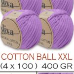 Diva Natural Cotton XXL 2135 Lila (4 lü Paket)
