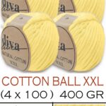 Diva Natural Cotton XXL 215 Bebe Sarı (4 lü Paket)
