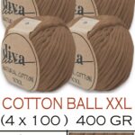 Diva Natural Cotton XXL 222 Sütlü Kahve (4 lü Paket)