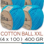 Diva Natural Cotton XXL 280 Açık Turkuaz (4 lü Paket)