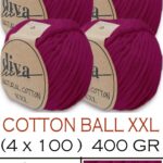 Diva Natural Cotton XXL 333 Fuşya (4 lü Paket)